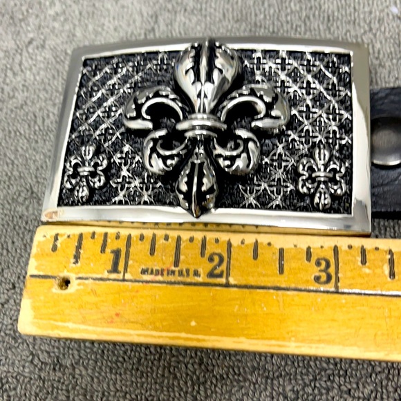 King Baby Studio Other - King Baby Studios Buckle and Belt Fleur De Lis